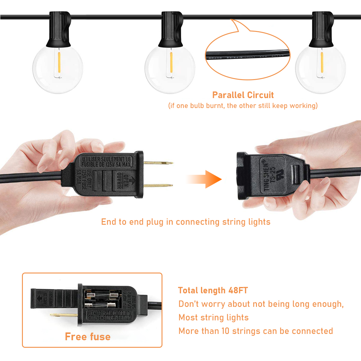 HCP096 G40高压灯串